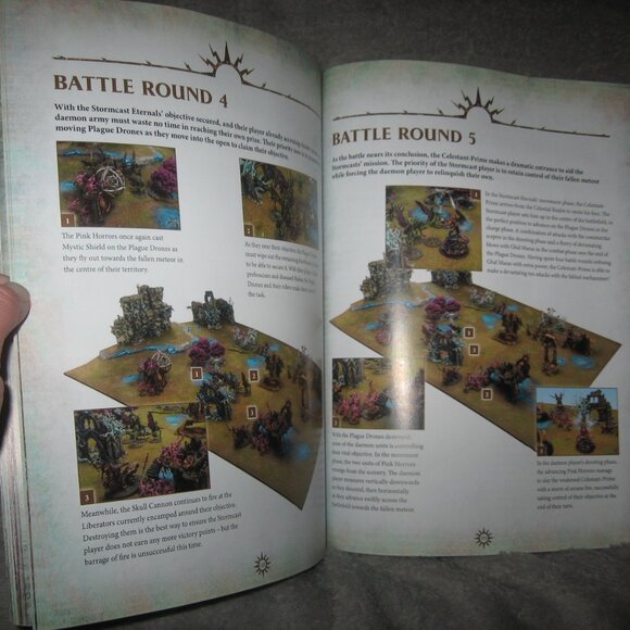 Warhammer Softcover Book 40,000 40K Age of Sigmar General's Handbook 2409A6 - Picture 9 of 9